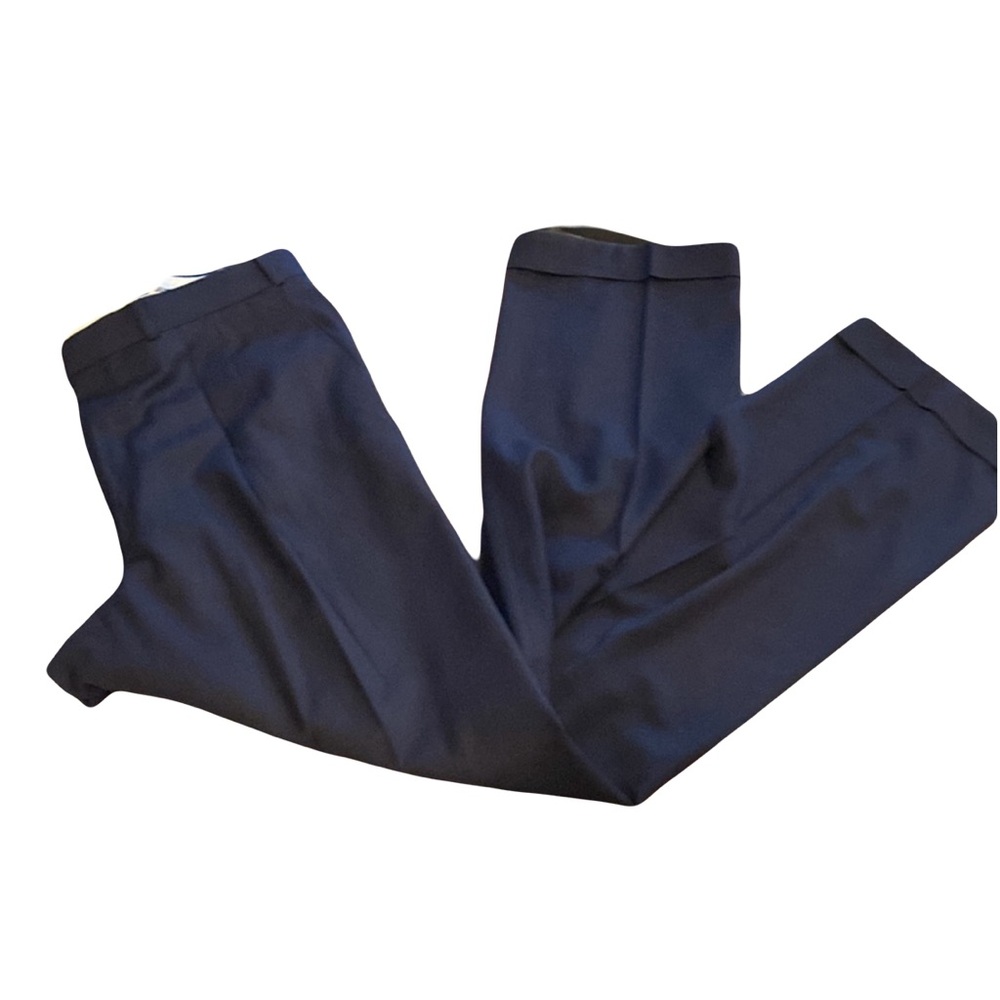 Germany Brühl & Söhne 38 x34 Navy Men's Dress Pants Slacks Designer
